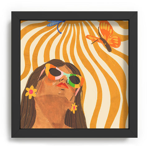 Gigi Rosado Sun woman Recessed Framing Square