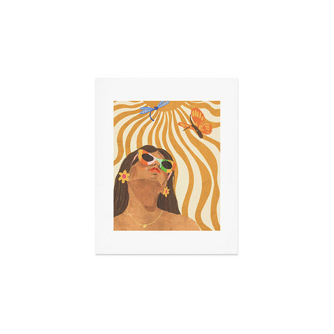 Gigi Rosado Sun woman Art Print