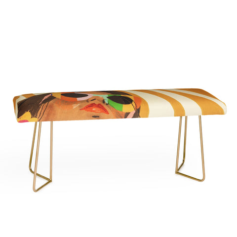 Gigi Rosado Sun woman Bench