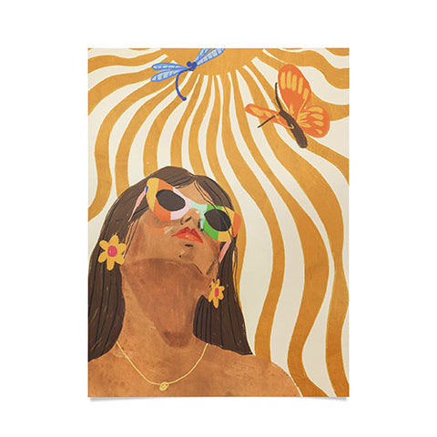 Gigi Rosado Sun woman Poster