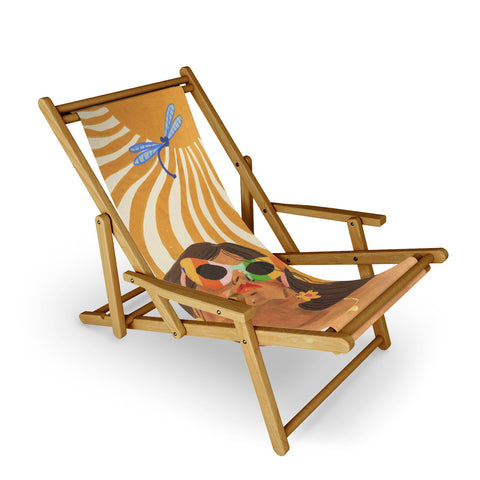 Gigi Rosado Sun woman Sling Chair