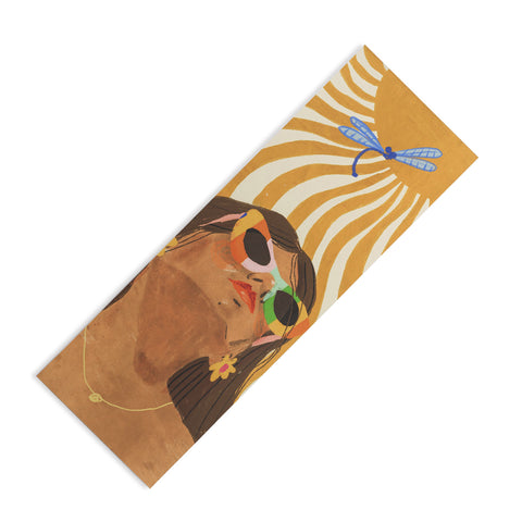 Gigi Rosado Sun woman Yoga Mat