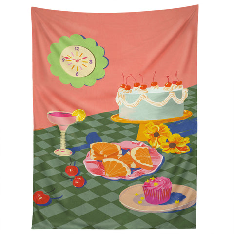 Gigi Rosado Sunday still life Tapestry