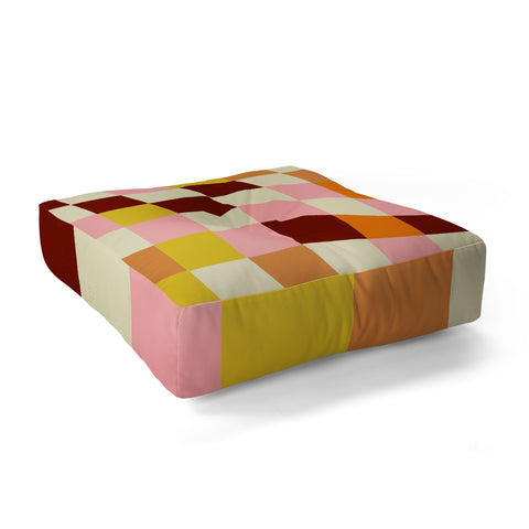 Gigi Rosado Tiles I Floor Pillow Square