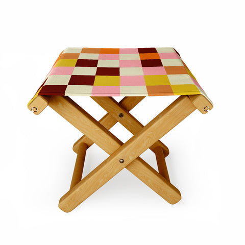 Gigi Rosado Tiles I Folding Stool