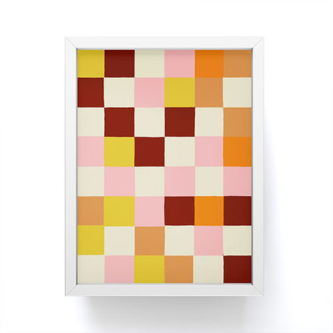 Gigi Rosado Tiles I Framed Mini Art Print