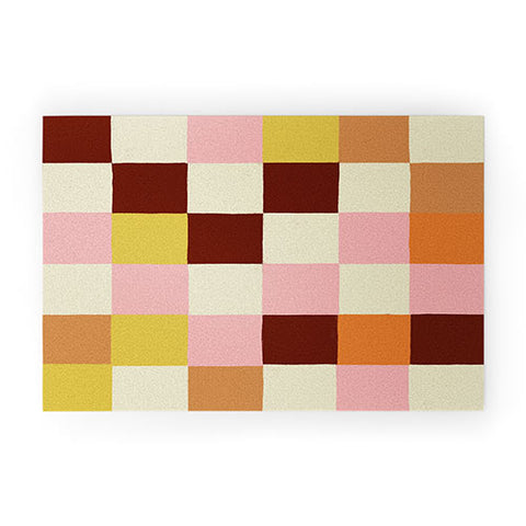 Gigi Rosado Tiles I Welcome Mat