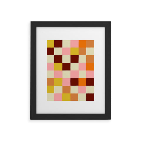 Gigi Rosado Tiles I Framed Art Print