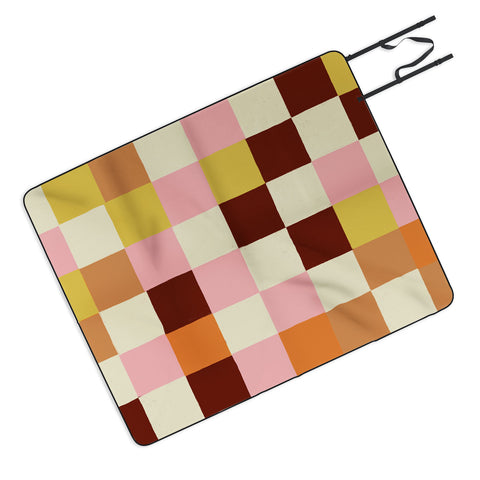 Gigi Rosado Tiles I Picnic Blanket