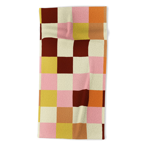 Gigi Rosado Tiles I Beach Towel