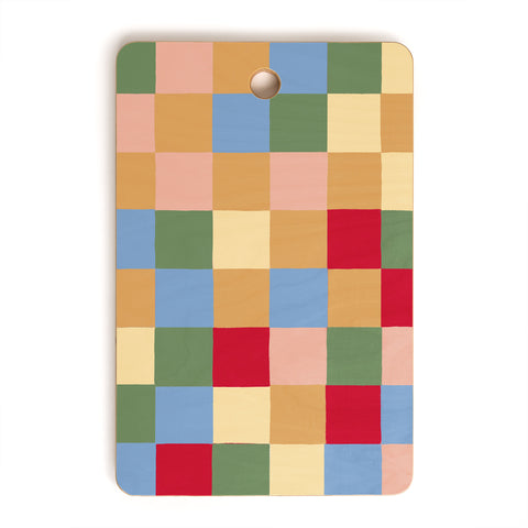 Gigi Rosado Tiles II Cutting Board Rectangle