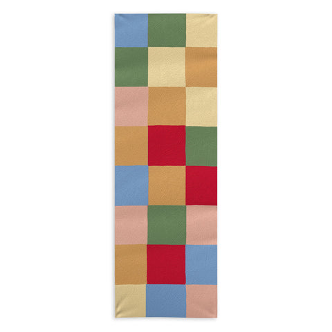 Gigi Rosado Tiles II Yoga Towel