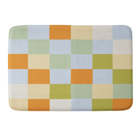 Gigi Rosado Tiles III Memory Foam Bath Mat