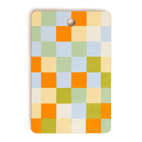 Gigi Rosado Tiles III Cutting Board Rectangle