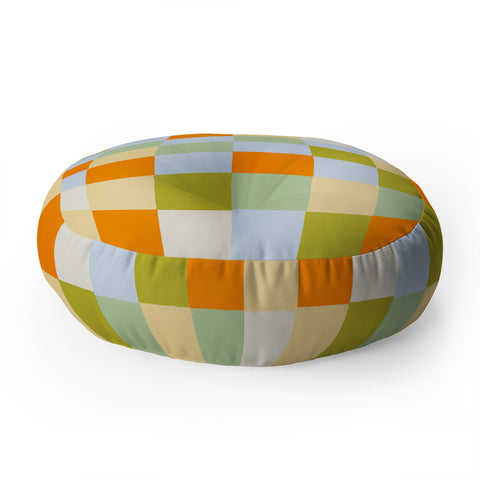 Gigi Rosado Tiles III Floor Pillow Round