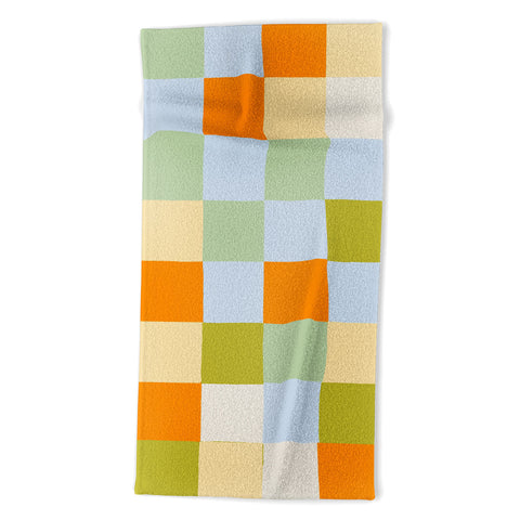Gigi Rosado Tiles III Beach Towel