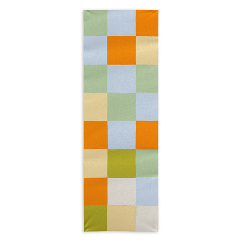 Gigi Rosado Tiles III Yoga Towel