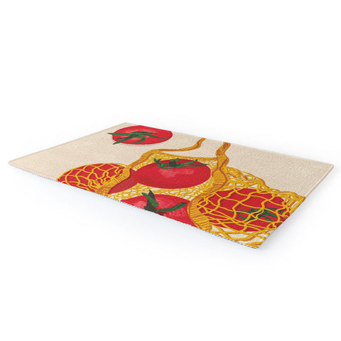 Gigi Rosado Tomatoes II Area Rug