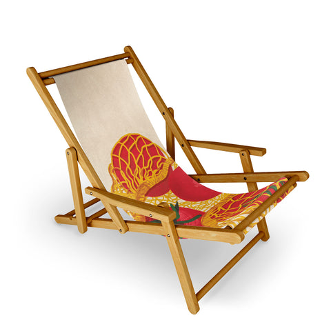 Gigi Rosado Tomatoes II Sling Chair