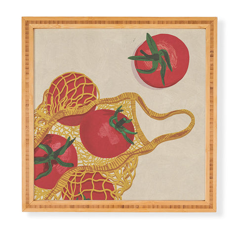 Gigi Rosado Tomatoes II Framed Wall Art