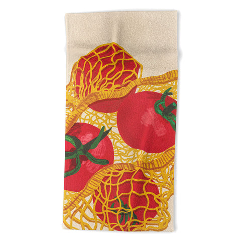 Gigi Rosado Tomatoes II Beach Towel