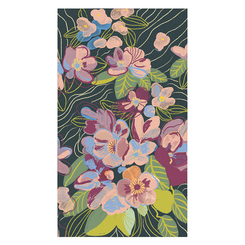 Gigi Rosado Twilight oasis Tablecloth