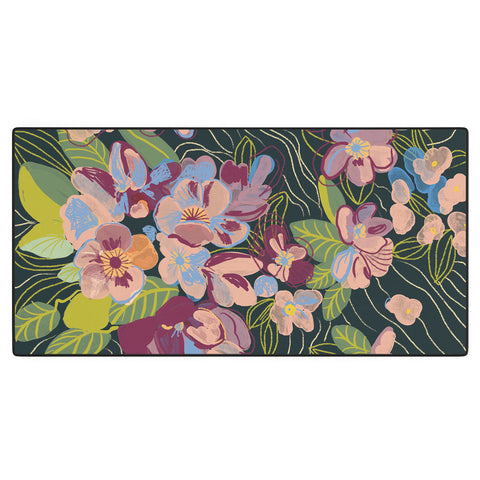 Gigi Rosado Twilight oasis Desk Mat