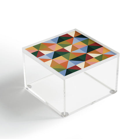 Gigi Rosado Warm triangles Acrylic Box
