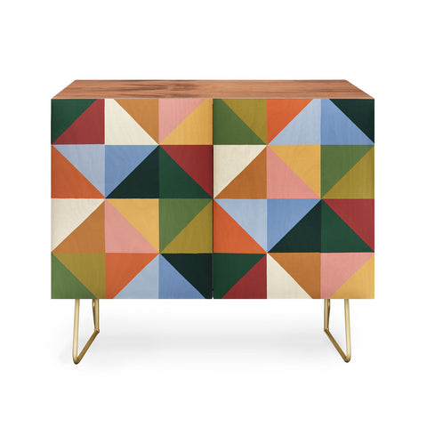 Gigi Rosado Warm triangles Credenza