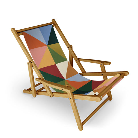 Gigi Rosado Warm triangles Sling Chair