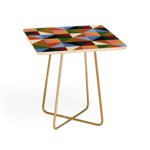 Gigi Rosado Warm triangles Side Table