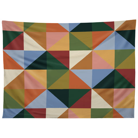 Gigi Rosado Warm triangles Tapestry