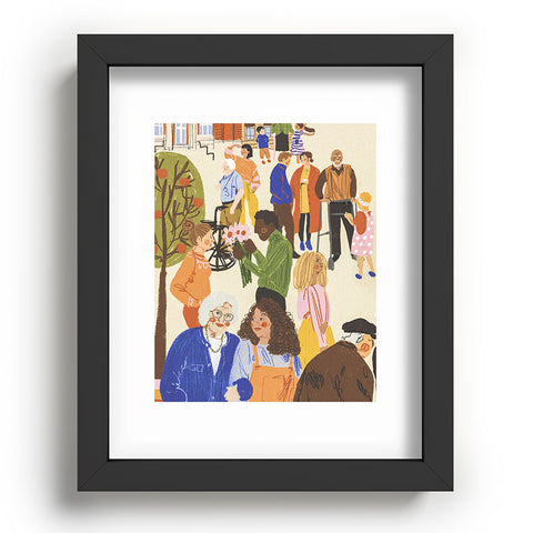 Gigi Rosado We Live Together Recessed Framing Rectangle