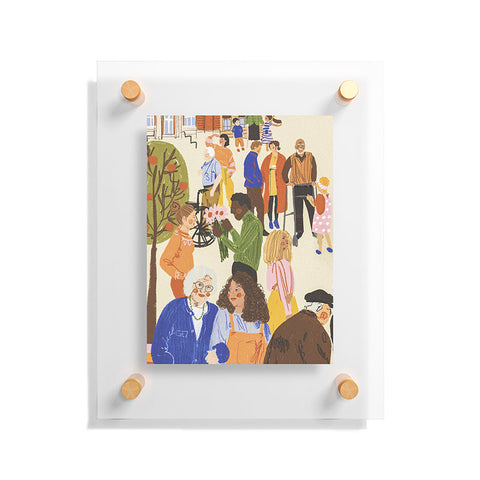 Gigi Rosado We Live Together Floating Acrylic Print