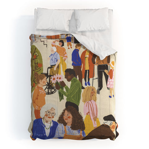 Gigi Rosado We Live Together Comforter