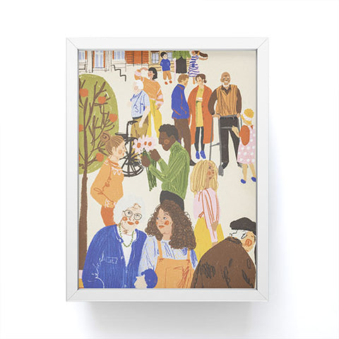 Gigi Rosado We Live Together Framed Mini Art Print