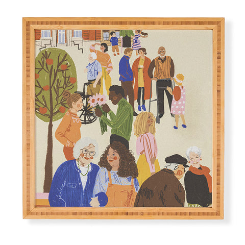 Gigi Rosado We Live Together Framed Wall Art