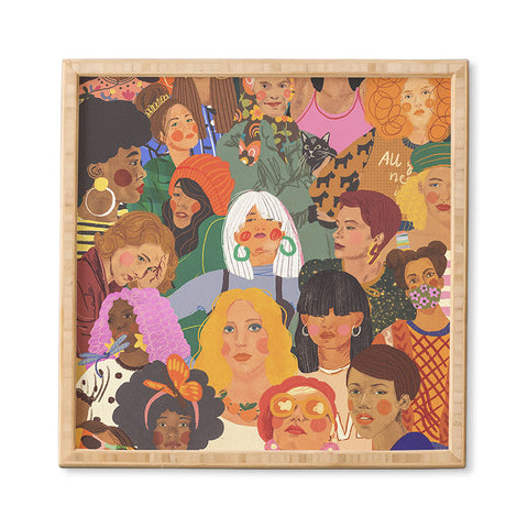 Gigi Rosado Women Framed Wall Art