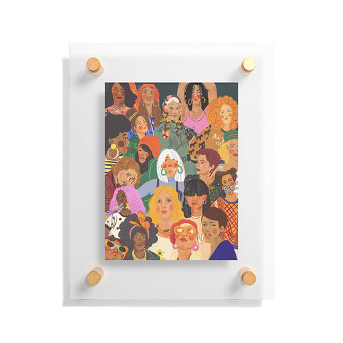 Gigi Rosado Women Floating Acrylic Print