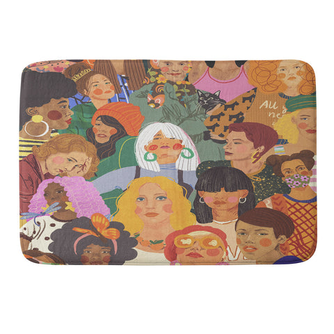 Gigi Rosado Women Memory Foam Bath Mat