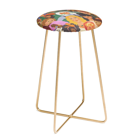 Gigi Rosado Women Counter Stool