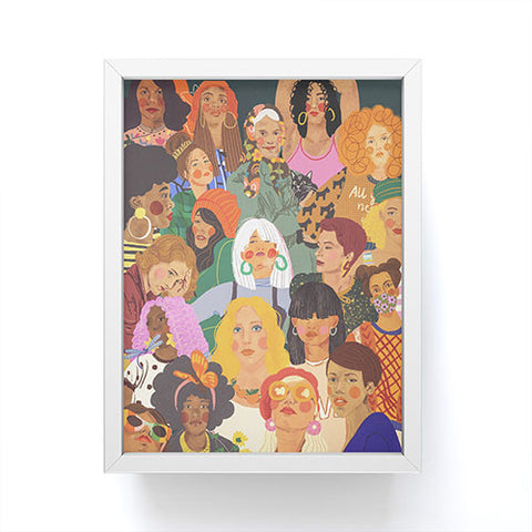 Gigi Rosado Women Framed Mini Art Print
