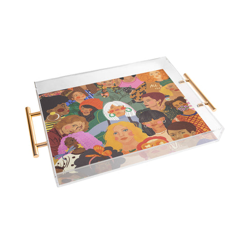 Gigi Rosado Women Acrylic Tray