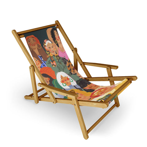 Gigi Rosado Women Sling Chair