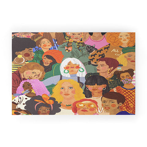 Gigi Rosado Women Welcome Mat