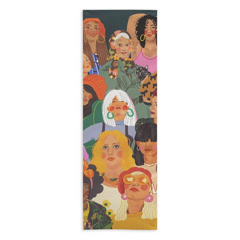 Gigi Rosado Women Yoga Towel