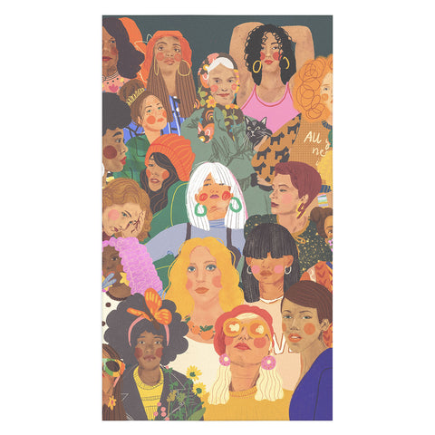 Gigi Rosado Women Tablecloth