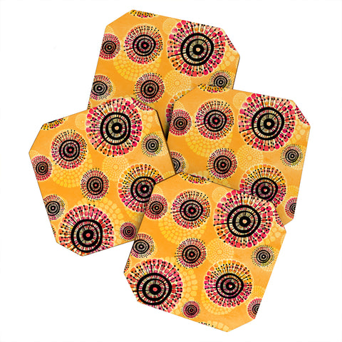 Gina Rivas Design Calipso Burst Coaster Set