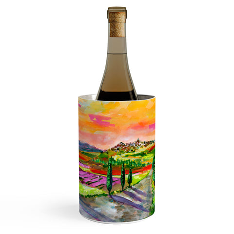 Ginette Fine Art A Sunny View In Umbria Italy Wine Chiller