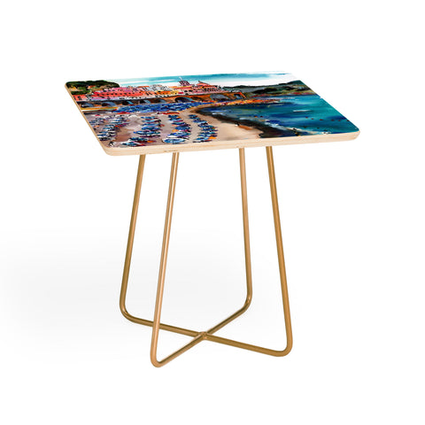 Ginette Fine Art Amalfi Coast Italy Beach Side Table